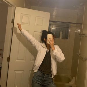 🤍 White Columbia puffer🤍
